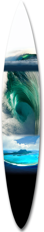 Emerald Waimea Collage Big Wave Gun